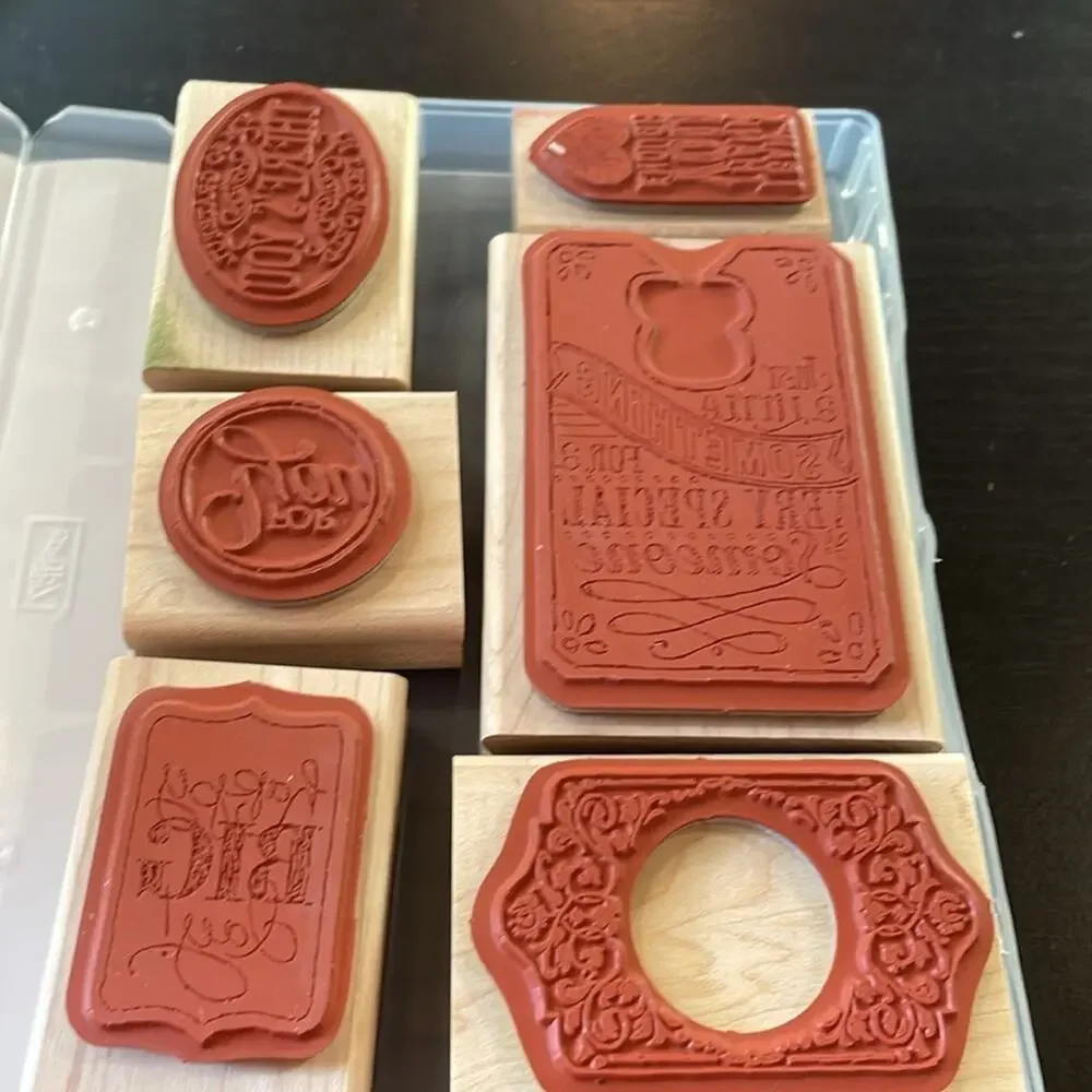 Stampin’ Up! Chalk Talk wooden block set